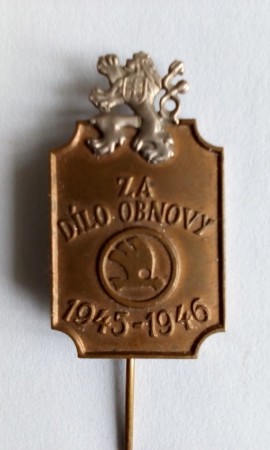 ŠKODA 1945 - 1946 obnova Škodovky po II. světové válce, kdy velmi utrpěla bombardováním